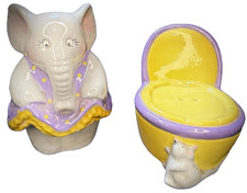 Salt pepper shakers - salt,
