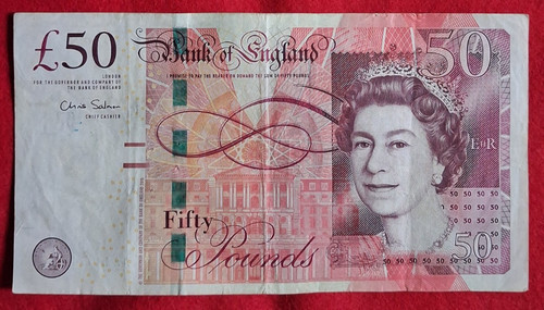 Collectable 50 note - £50,