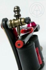 CUSTOM BLACK/BRASS TATTOO COIL