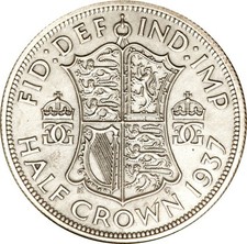 1937 to 1951 Half-Crown George