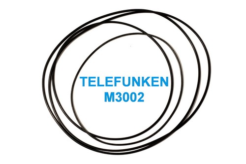 Set belts telefunken 3002 - set,