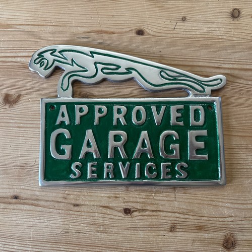Vintage aluminium jaguar - aluminium,