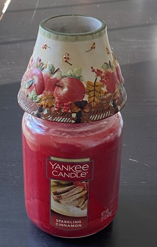 Yankee candle ceramic shade - candle,