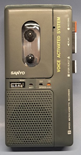 Sanyo trc550m voice activated - trc550m,