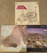 Trio of pink floyd vinyl 12"