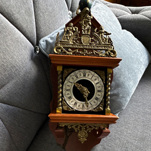Vintage dutch zaanse clock - dutch,