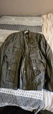 Green Waxcotton  Motorbike Jacket  4xl