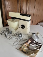 Vintage Kenwood Chef Mixer A901 w many  accessories & Instructions Xmas Cake