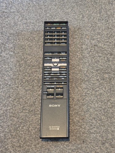 Sony adp018 remote control - sony, rm-adp018