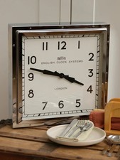 Vintage Style Smiths Wall Clock