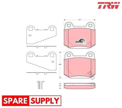 Brake pad set disc - set,,