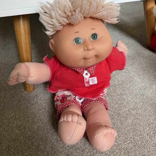 Cabbage patch kids doll blonde - cabbage,