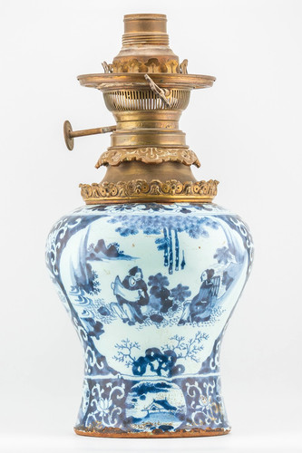 Dutch delftware vase - dutch, porcelain