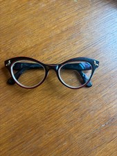 Vintage 1940s 1950s black red