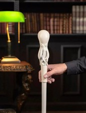 Unusual White Walking Cane