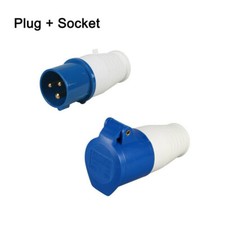 240V 16A 3PIN BLUE SITE