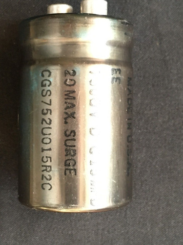 Mallory 7500v c15mfd - 7500v, d