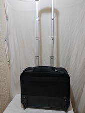   PROFESSIONAL BRIEFCASE WHEELS/FOLDING TELESCOPIC  HANDLE IN GOOD CONDITION   