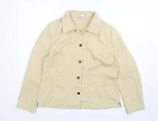 Jorli Womens Beige Jacket Size 14