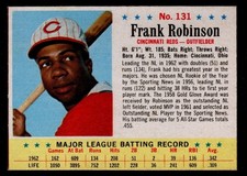 1963 Post Cereal Box Baseball
