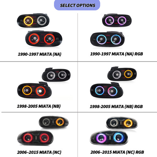 Led tail lights for - for, mazda