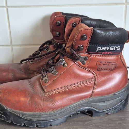 Pavers leather boots brown - boots,
