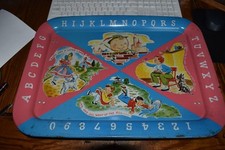 Vtg 1950s Nursery Rhymes Metal
