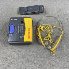 SonyWM-FS393 Sports Walkman Radio Cassette Player Original Headphones Working