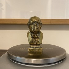 Vintage solid brass Winston