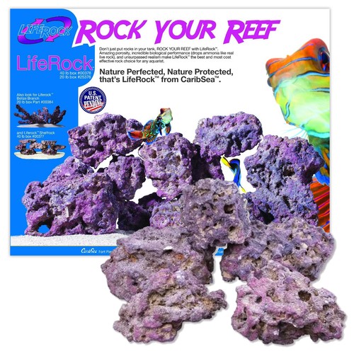 Caribsea life rock - box, real