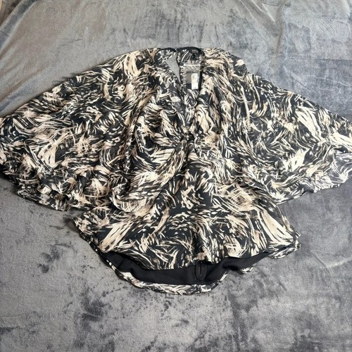 River island black beige print - black,