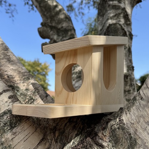 Wooden wall mounted - mounted, squirrel