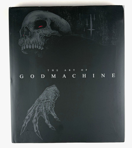 Godmachine art book rare - book,