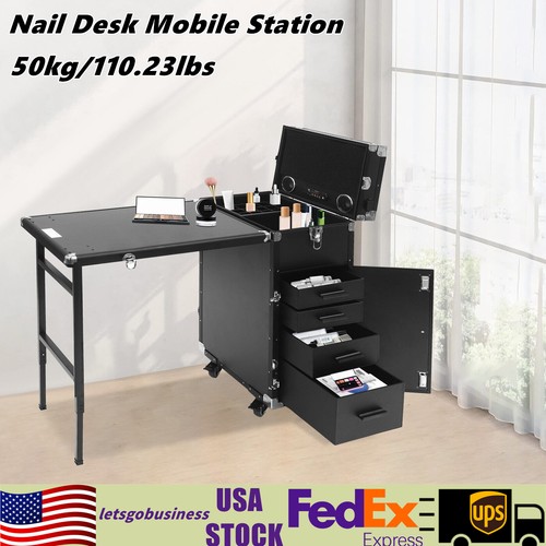 Nail desk mobile station - desk,