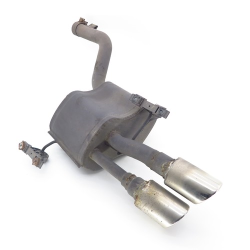 Rear exhaust silencer - rear,