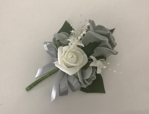 Wedding buttonhole corsage