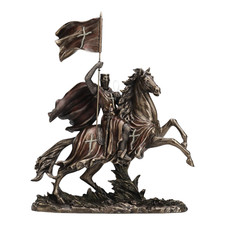 Medieval Crusader Knight in