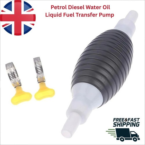 Hand siphon pump petrol diesel - hand,