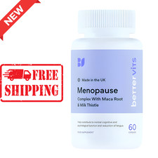 Bettervits Menopause Complex With Maca Root & Milk Thistle. 60 Caps, Free Shipp