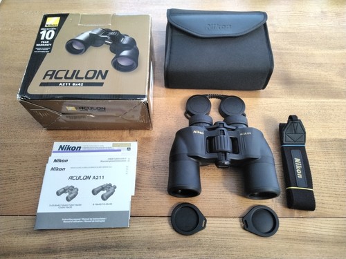 Nikon aculon 8x42 boxed - aculon,