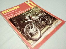 HONDA XL250 & XL350 HAYNES WORKSHOP MANUAL 1972-1976 published in 1979