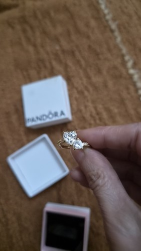 Pandora heart sparkling - sparkling, ring
