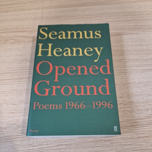 Opened ground paperback seamus - opened,