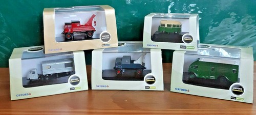 Oxford diecast vehicles - oxford, vans