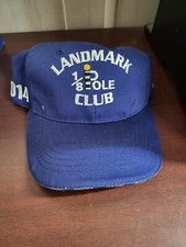 Baseball Cap Pole Club Baseball Cap LANDMARK 1/8 POLE CLUB 2014 Blue Snap BackSp