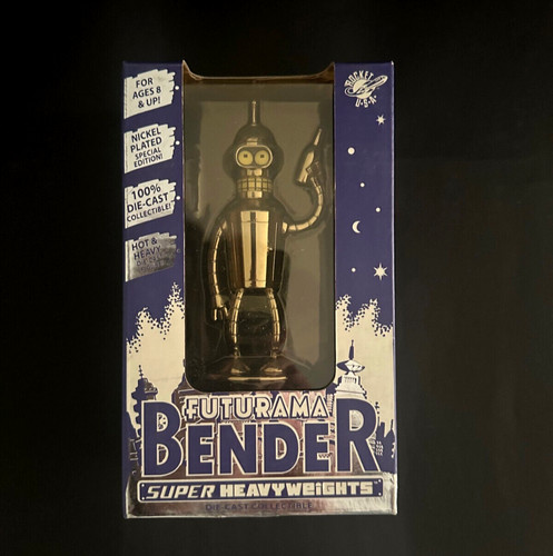 Futurama bender die - bender, die-cast
