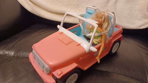 Mattel barbie doll jeep toy - mattel,