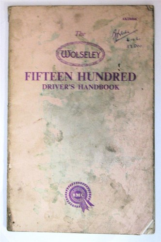 Wolseley 1500 car owners - wolseley,