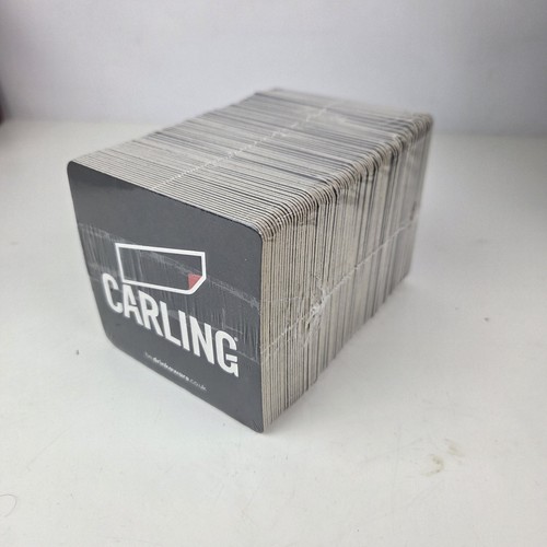 Carling beer mats pack of - carling,