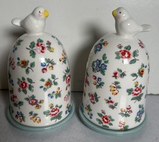 Cath Kidston Highgate Ditsy Floral Egg Cup / Warmer X2